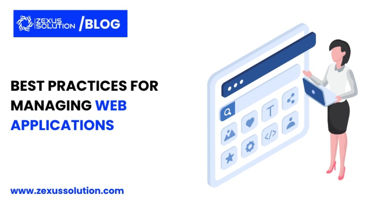 paractices for managing the web application