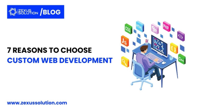 top 7 resons to choose custom web development