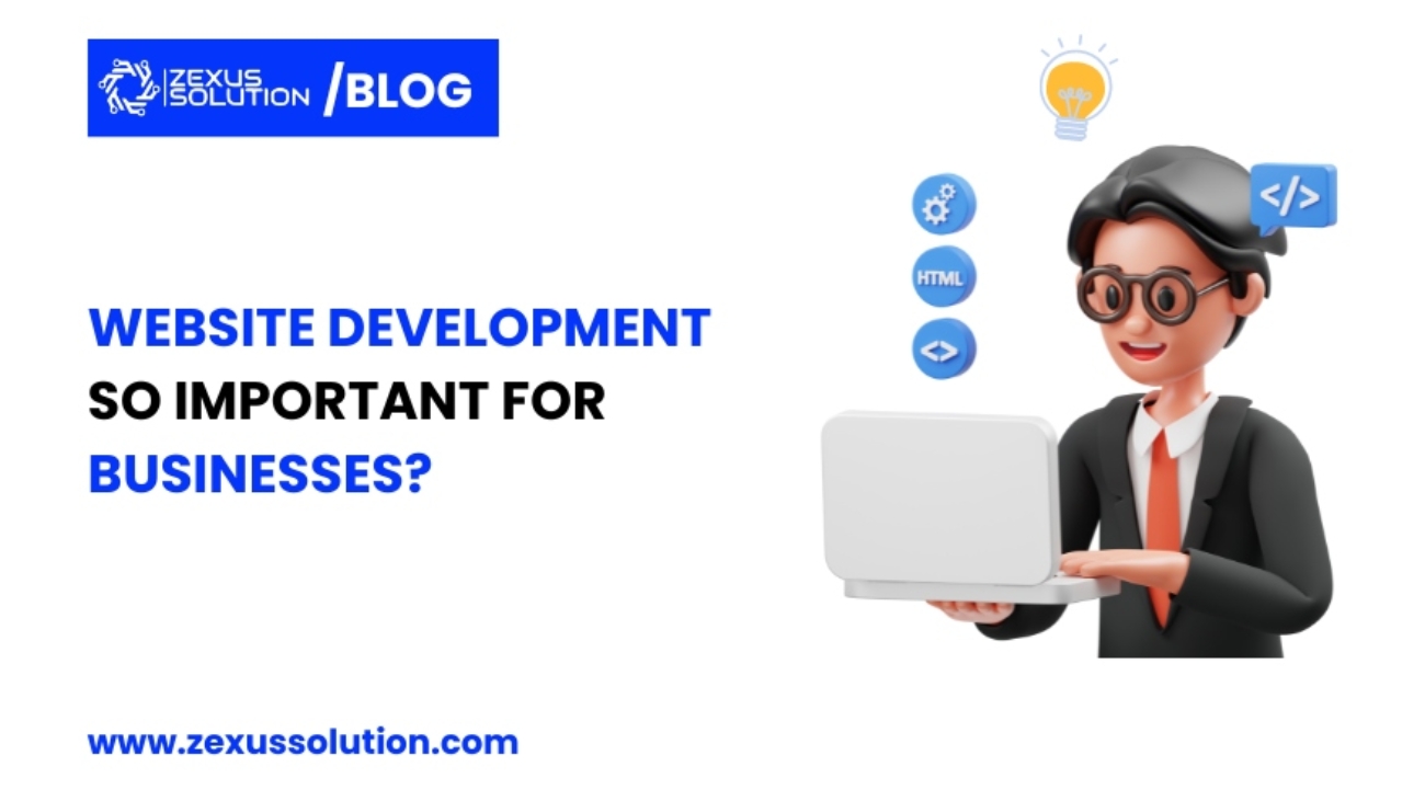 Website development is so important for business