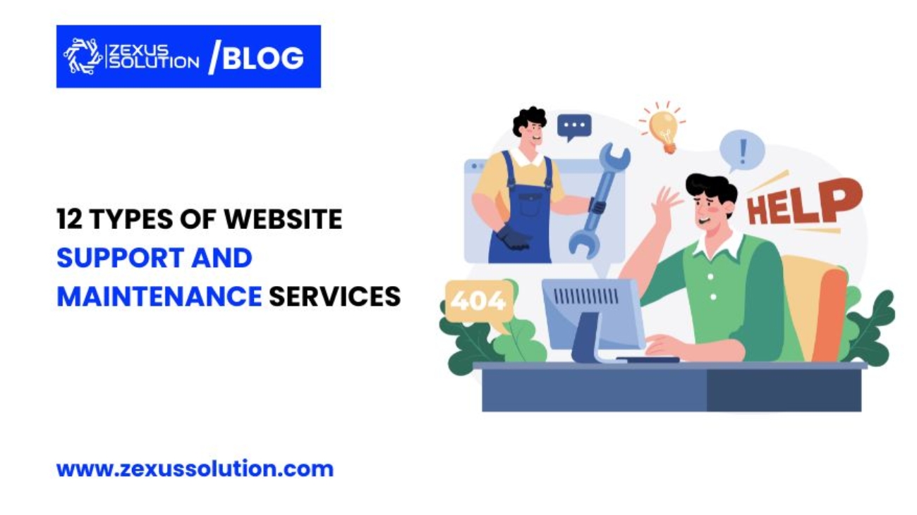 Types of Website Support and Maintenance Services