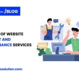 Types of Website Support and Maintenance Services