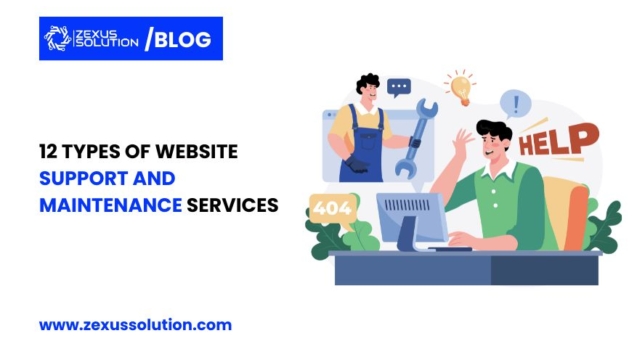 Types of Website Support and Maintenance Services